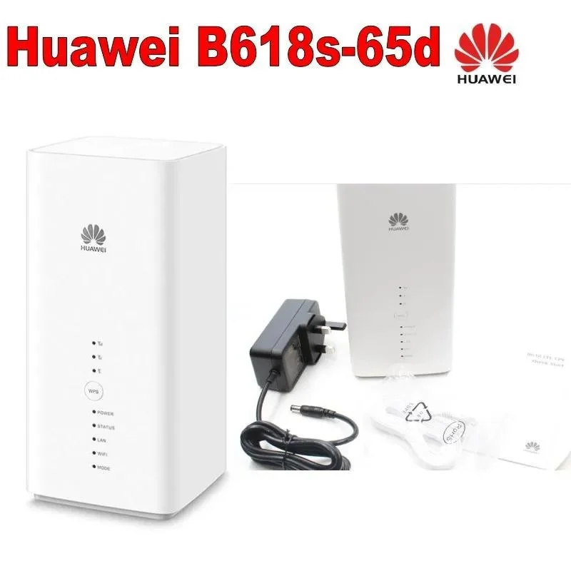New Unlocked Huawei B618s-65D 4G LTE Outdoor 600Mbps CPE Router with LAN Port Gateway