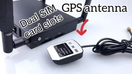 Routeur WiFi CPE 5g avec emplacement pour carte SIM avec 8 antennes externes Système de routage de terminal de données intelligent 5g