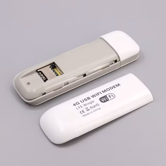 Modem 3G 4G débloqué portable LTE Mini routeur sans fil USB Dongle WiFi avec emplacement pour carte SIM