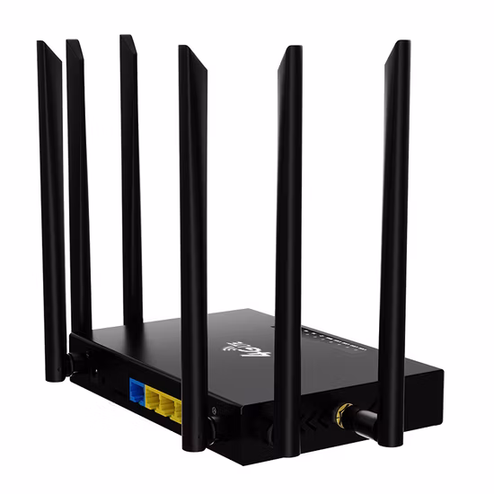 Routeur extérieur AC1200 Commutateur Ap Poe Carte SIM sans fil 4G Routeur Gigabit LTE Routeur Wi-F 3-en-1 Routeur sans fil 4G
