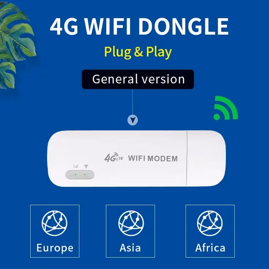 Fql158 4G USB WiFi Dongle LTE Modem mobile sans fil USB WiFi E3372 portable