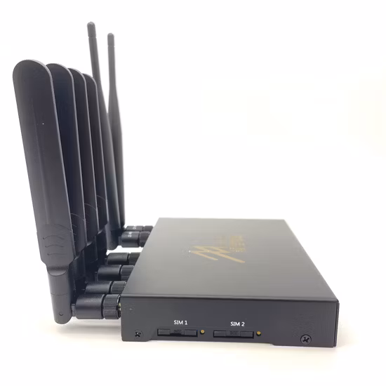 Routeur industriel 5g Routeur avec carte SIM Routeur de modem sans fil industriel industriel 5g Prise en charge WiFi 2,4 GHz